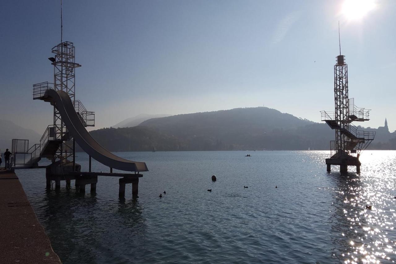 Le Panoramique - Appartement face au lac Annecy Extérieur photo